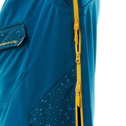 Dragonfly Куртка-анорак сноубордическая UKTUS Man Dark Ocean-Yellow