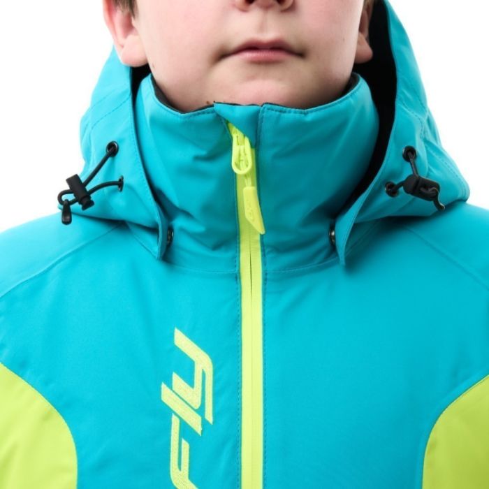 Зимний утепленный комбинезон Dragonfly GRAVITY Teenager Dark Green - Lime