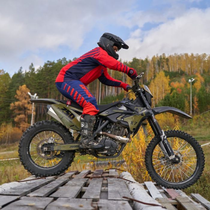 Dragonfly Джерси DFMX CROSS Red 2024