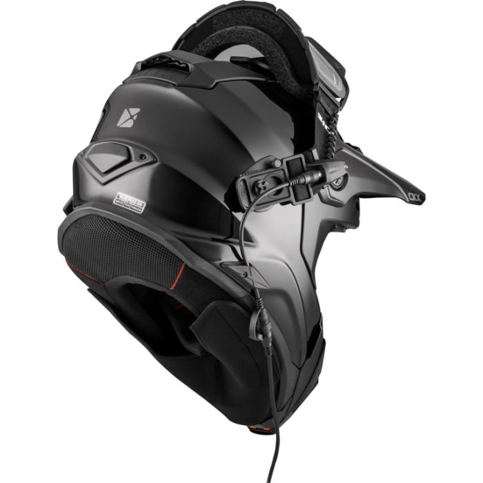 Шлем снегоходный CKX Titan Electric черный мат