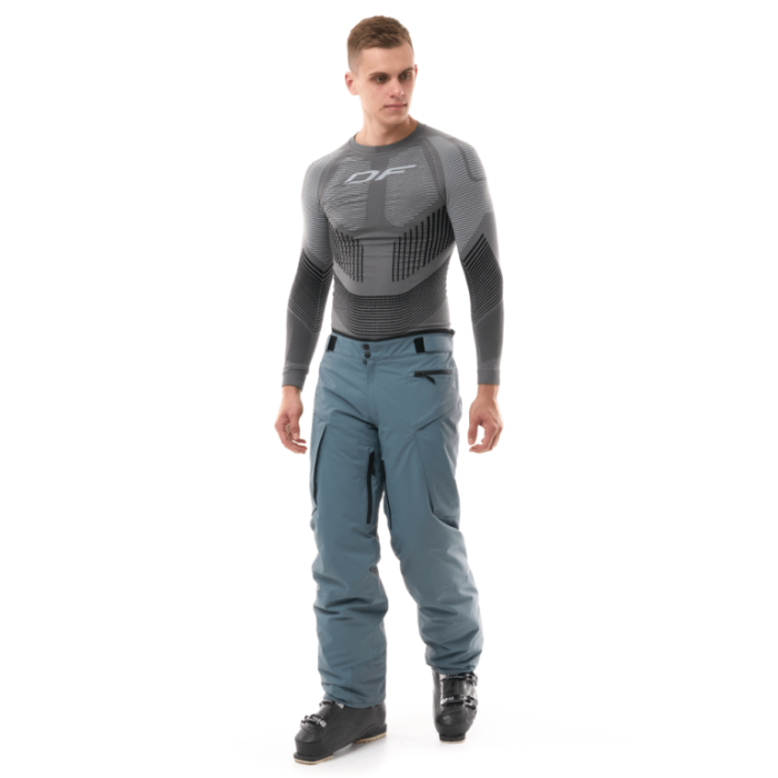 Штаны горнолыжные утепленные Dragonfly GRAVITY Man Grey