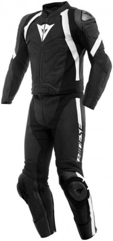 Комбинезон кож. DAINESE AVRO 4 2PCS BLACK-MATT/BLACK-MATT/WHI