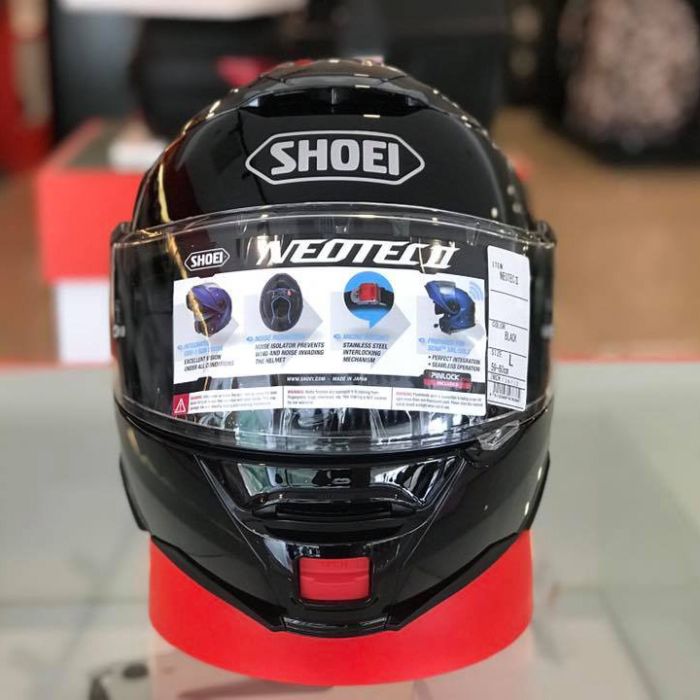 Шлем модуляр Shoei Neotec II Plain, черный