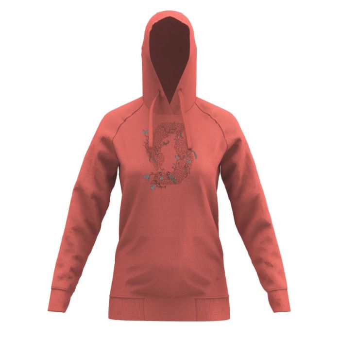 Худи женская Scott 10 Icon brick red