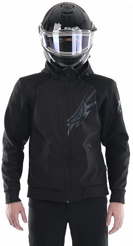 Мототолстовка Dragonfly Urban Black