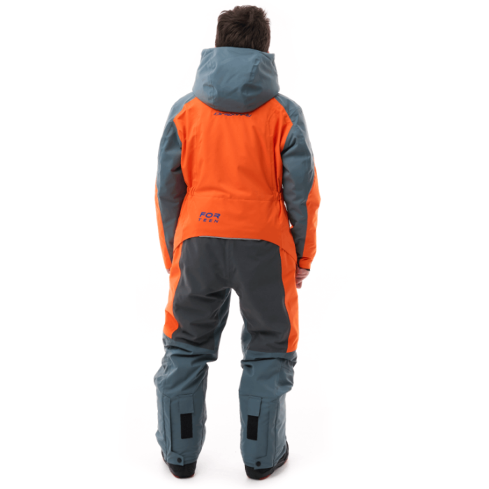 Зимний утепленный комбинезон Dragonfly GRAVITY Teenager Grey - Orange