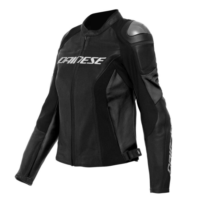 Куртка кож. DAINESE RACING 4 LADY PERF. BLACK