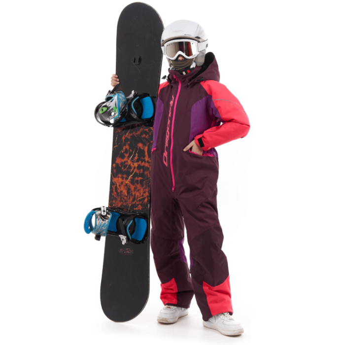 Зимний утепленный комбинезон Dragonfly GRAVITY for Teen Purple - Brown 2024