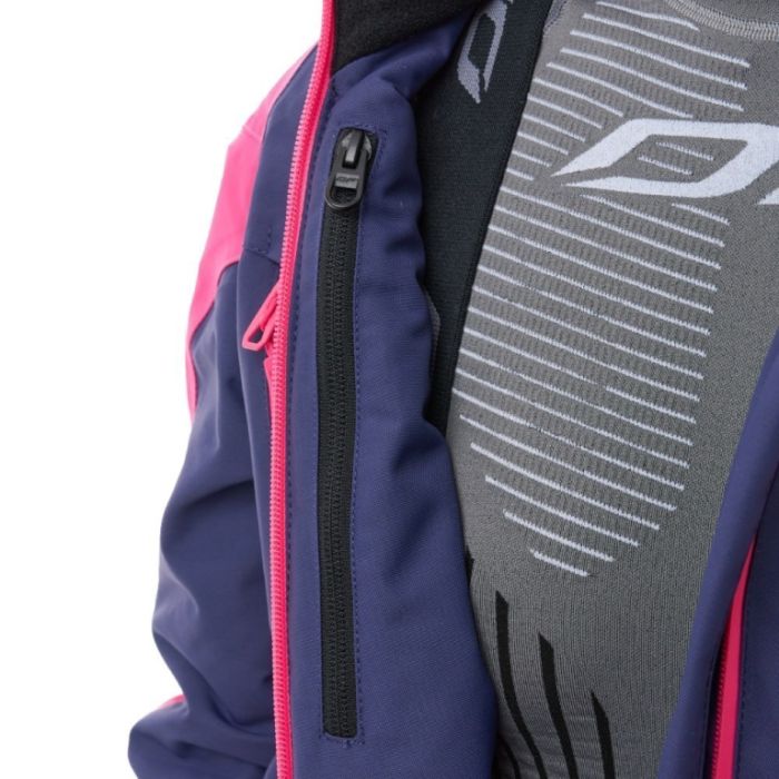 Снегоходный Утепленный комбинезон Dragonfly Extreme Woman Dark Blue - Pink Cat