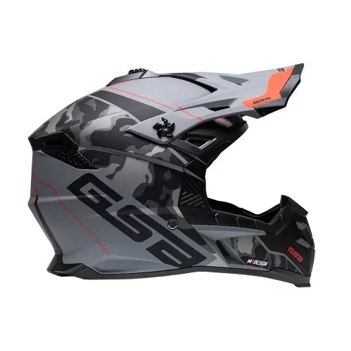 Шлем GSB XP-20 GREY/RED