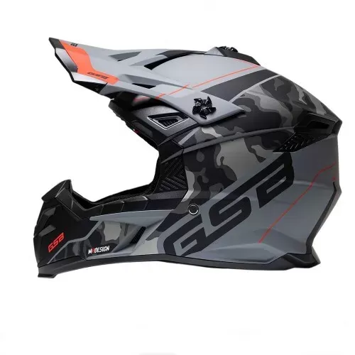 Шлем GSB XP-20 GREY/RED