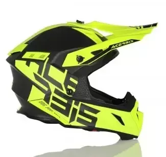Шлем Acerbis STEEL CARBON Yellow Fluo