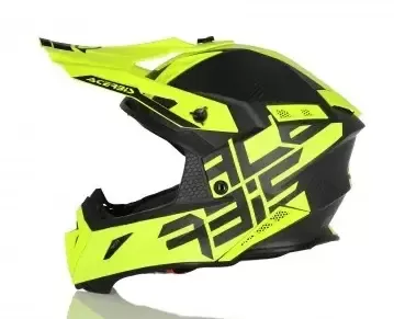 Шлем Acerbis STEEL CARBON Yellow Fluo