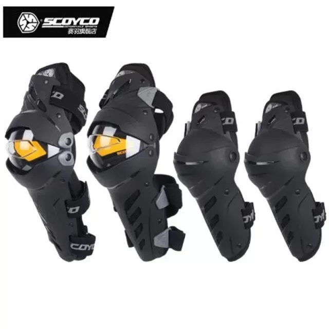 Наколенники + налокотники Scoyco K17H17-C (комплект) Black N