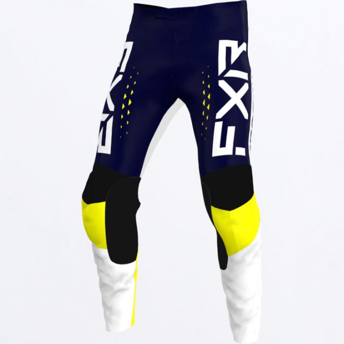 Брюки FXR Youth Clutch Pro MX Pants 22 Midnight/White/Yellow