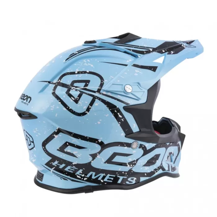 Шлем Beon B-602 BLACK/BLUE