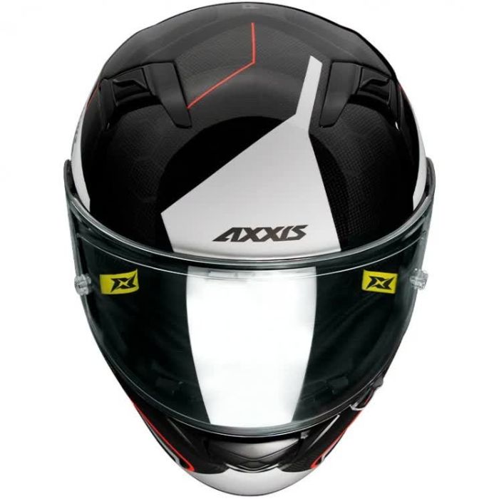 Шлем интеграл AXXIS FF103SV Racer GP SV Spike карбоновый черный
