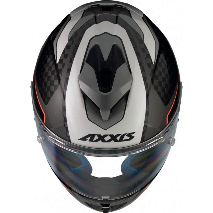 Шлем интеграл AXXIS FF104C Cobra Rage карбоновый серый