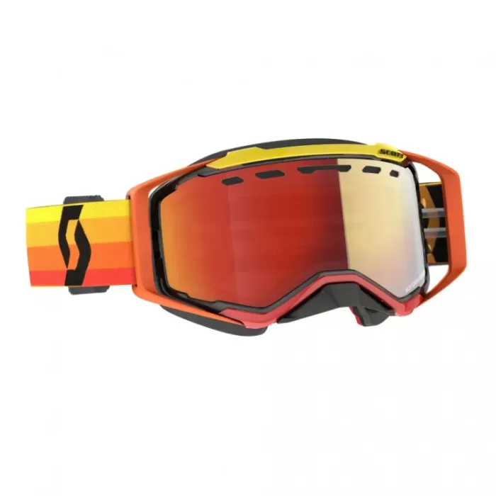 Очки SCOTT Prospect Snow Cross orange/yellow enhancer red chrome