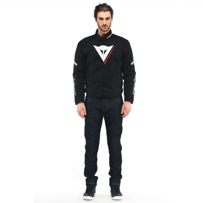Куртка DAINESE VELOCE D-DRY BLACK/WHITE/LAVA-RED