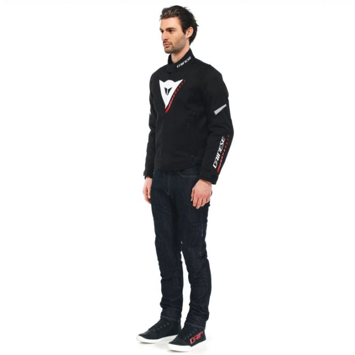 Куртка DAINESE VELOCE D-DRY BLACK/WHITE/LAVA-RED