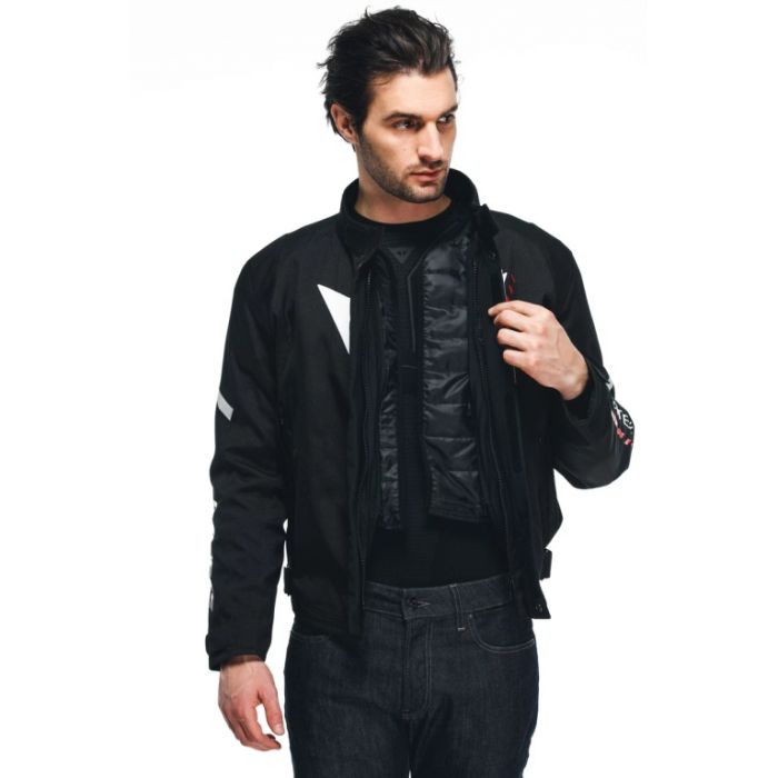 Куртка DAINESE VELOCE D-DRY BLACK/WHITE/LAVA-RED