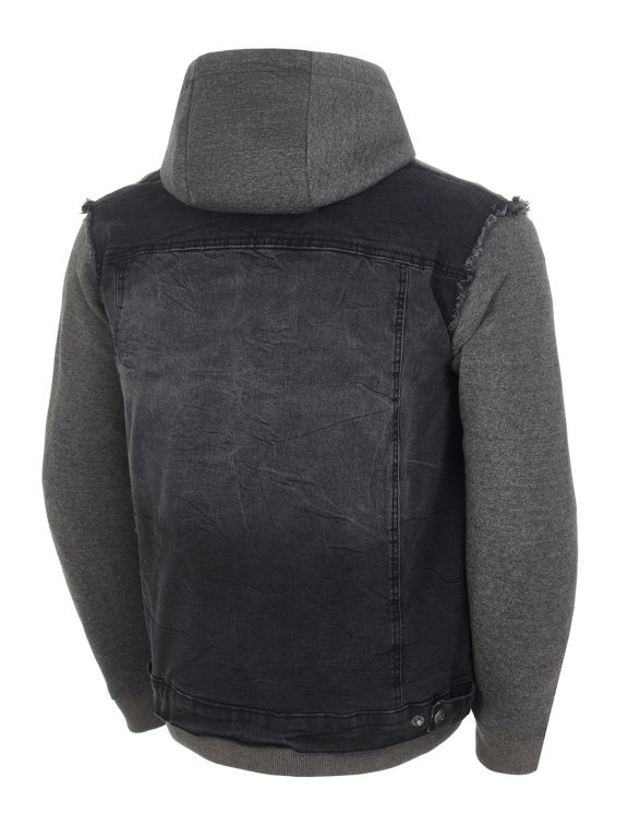 Мотокуртка джинсовая Dimox Denim черный
