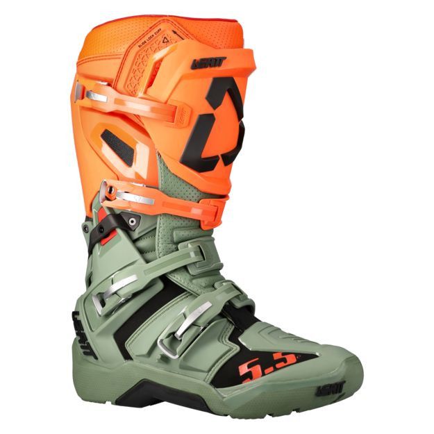 Мотоботы Leatt 5.5 FlexLock Enduro Cactus