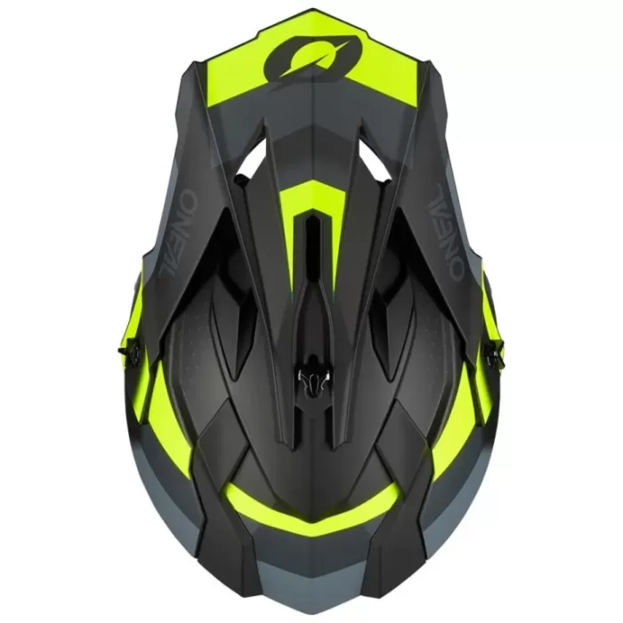Шлем кроссовый O'NEAL 2Series Spyde V.23 серый/желтый