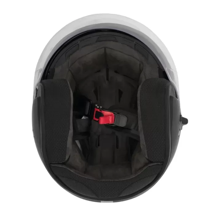 Шлем Beon B-117 Jet Mat Black/grey