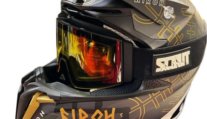 Очки с подогревом Scout Vision-X Heated Goggles Black, Yellow lens