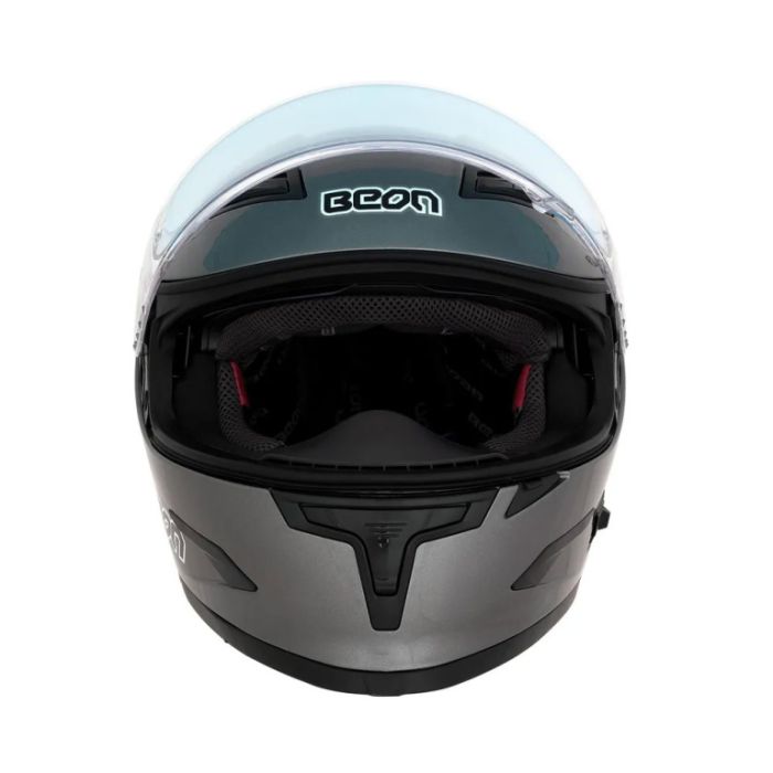 Шлем Beon B-503 SHINY GREY