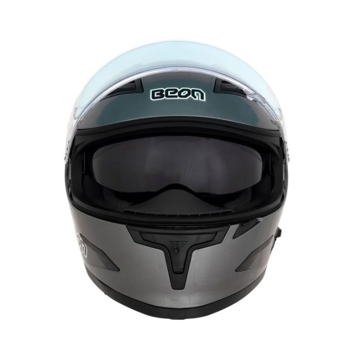 Шлем Beon B-503 SHINY GREY