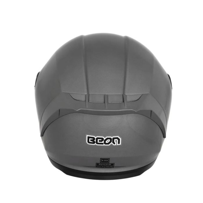 Шлем Beon B-503 SHINY GREY