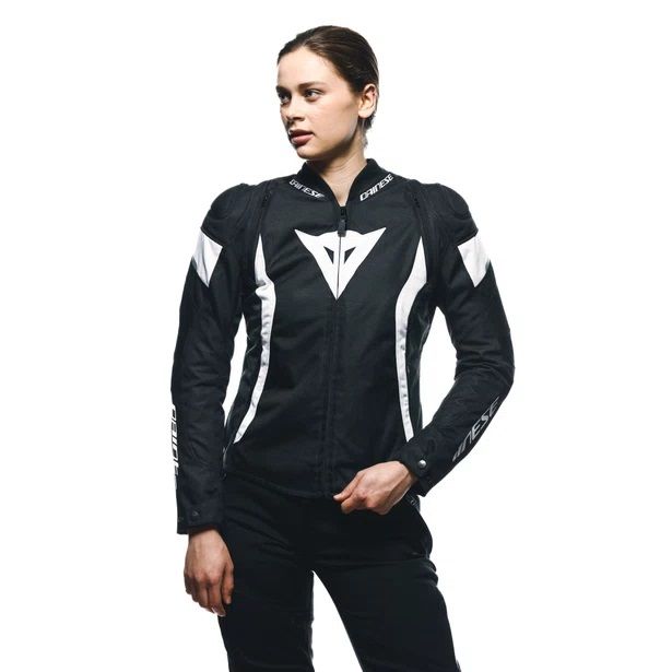 Куртка текстильная женская Dainese Avro 5 WMN Black/white/black
