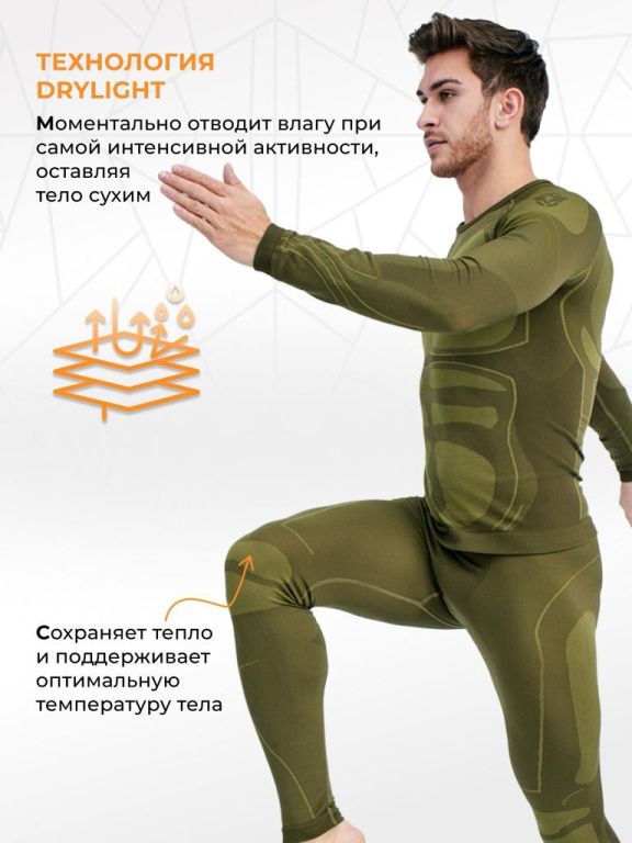 Комплект демисезонного спортивного термобелья FlipUp X-series a-200