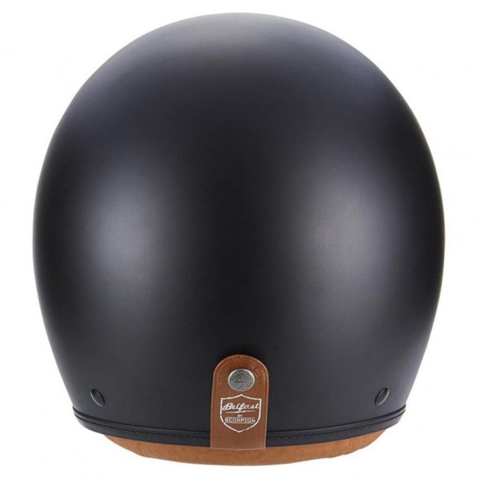 Мотошлем SCORPION EXO BELFAST EVO LUXE Черный Матовый