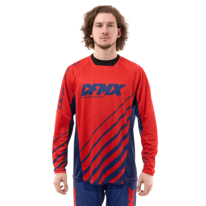 Dragonfly Джерси DFMX CROSS Red 2024