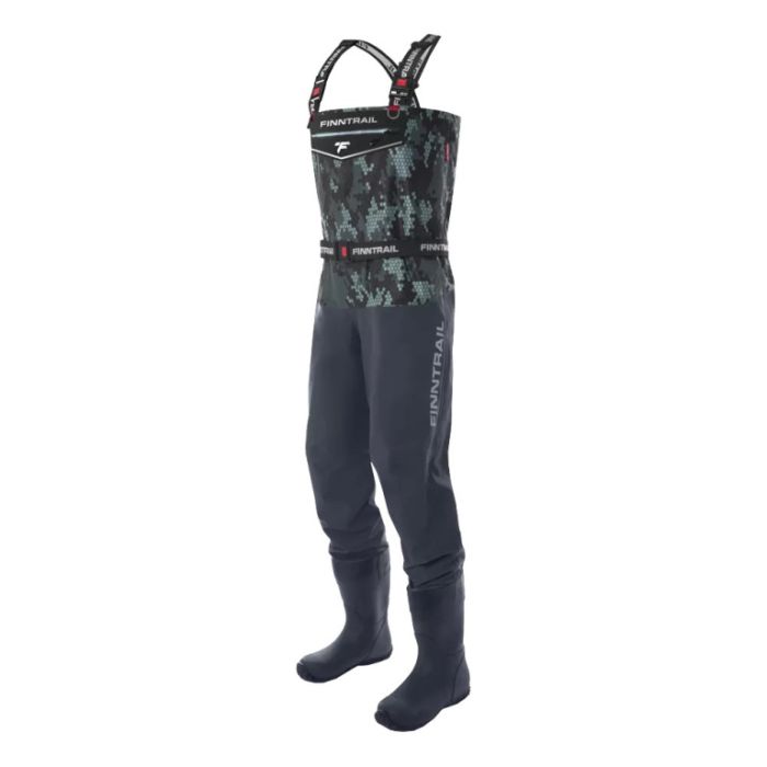 Вейдерсы с сапогом Finntrail Enduro BF 5281 CamoGrey