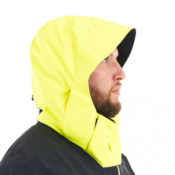 Снегоходный комбинезон Dragonfly SuperLight 3L MAN Dark Black-Yellow Fluo