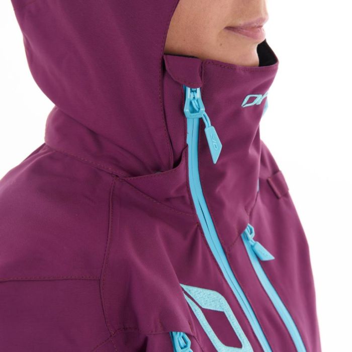 Снегоходный Утепленный комбинезон Dragonfly Extreme Woman Purple Sky 2024