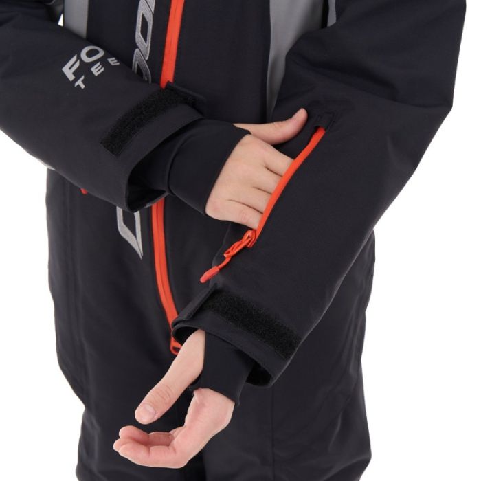 Зимний утепленный комбинезон Dragonfly GRAVITY for Teen Black - Grey 2024