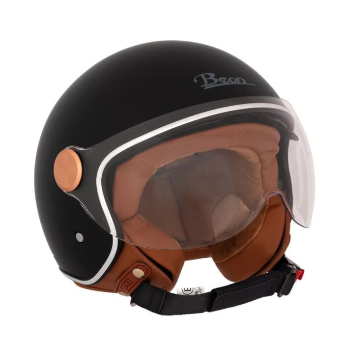 Шлем Beon B-120 Black Matt