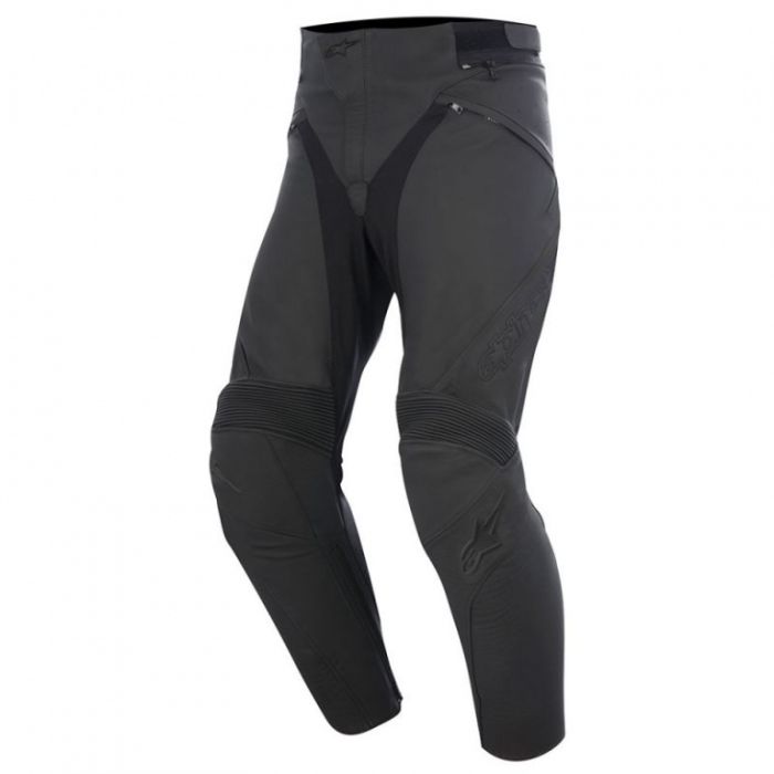 Брюки кожаные Alpinestars Jagg Leather Pants, черный/черный