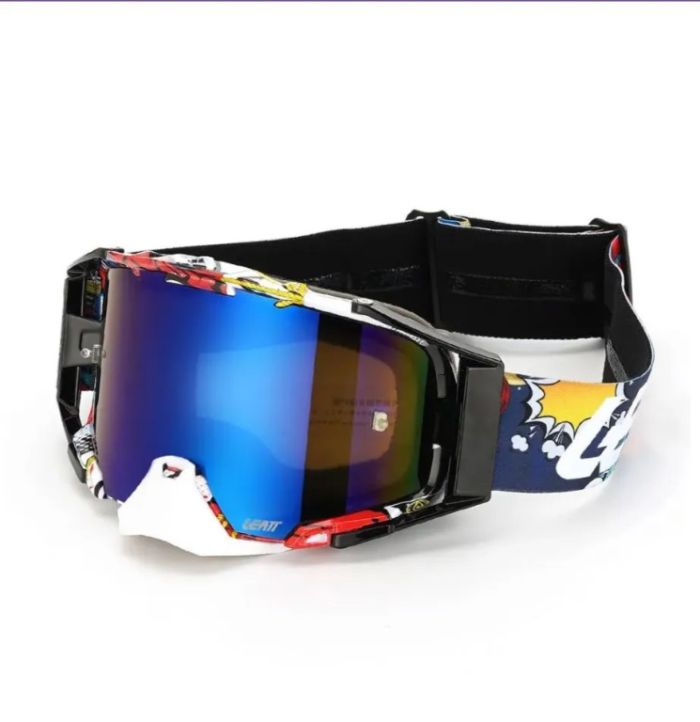 Маска Leatt Replica Velocity 6.5 Crank 2 Blue lens
