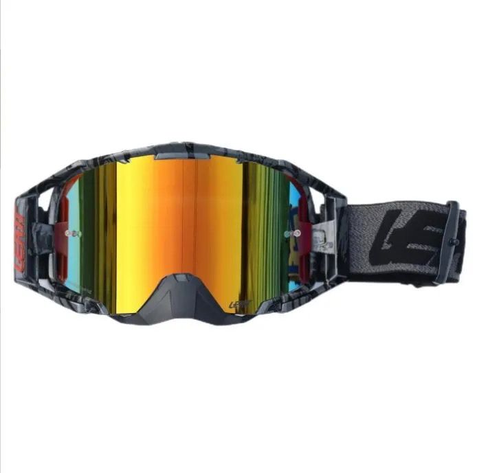 Маска Leatt Replica Velocity 6.5 Stripe-Gray Gold lens