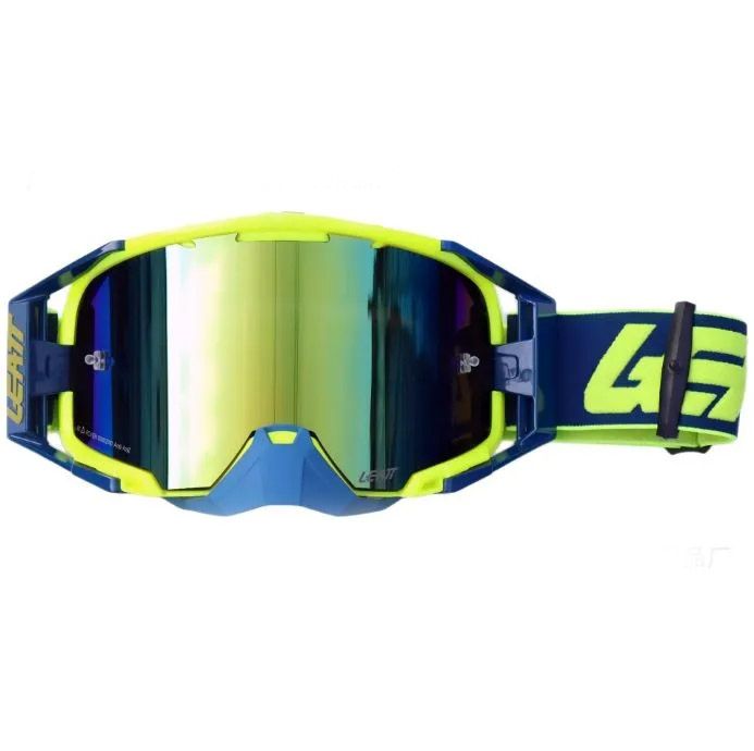 Маска Leatt Replica Velocity 6.5 Yellow-Blue blue lens