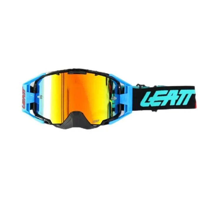 Маска Leatt Replica Velocity 6.5 Black-Blue gold lens