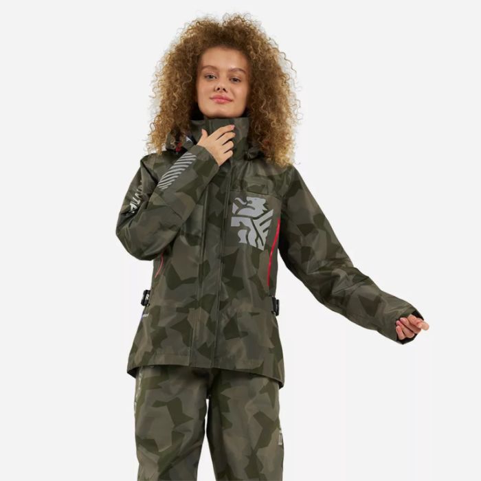 Куртка Водостойкая Finntrail Rachel 6455 CamoShadowGreen