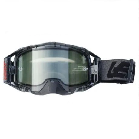 Маска Leatt Replica Velocity 6.5 Gray Stripe Clear lens